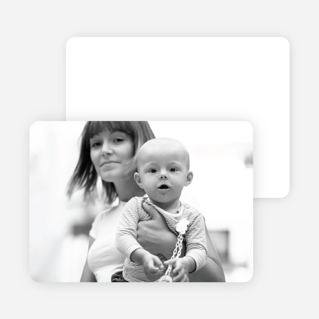 All Photo Stationery & Thank You Cards - Black