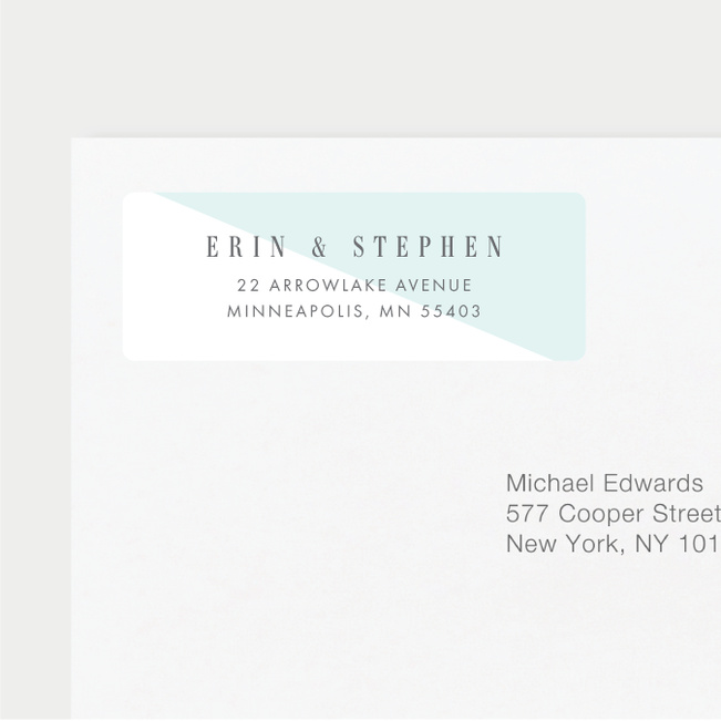 Wedding Return Address Labels