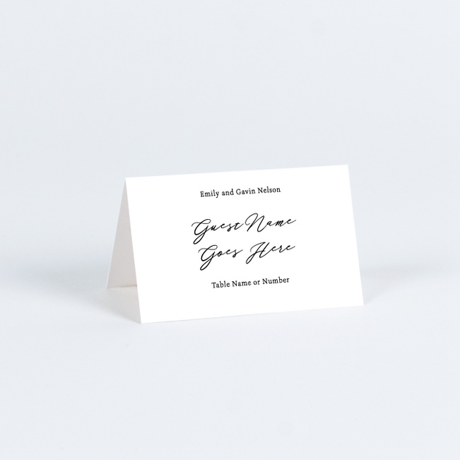 Sincerity Wedding Name Cards Place Cards Paper Culture