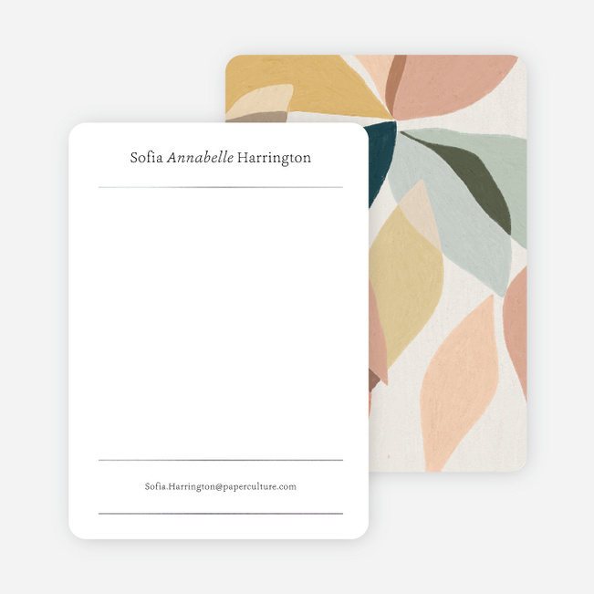 Bold & Modern Custom Stationery