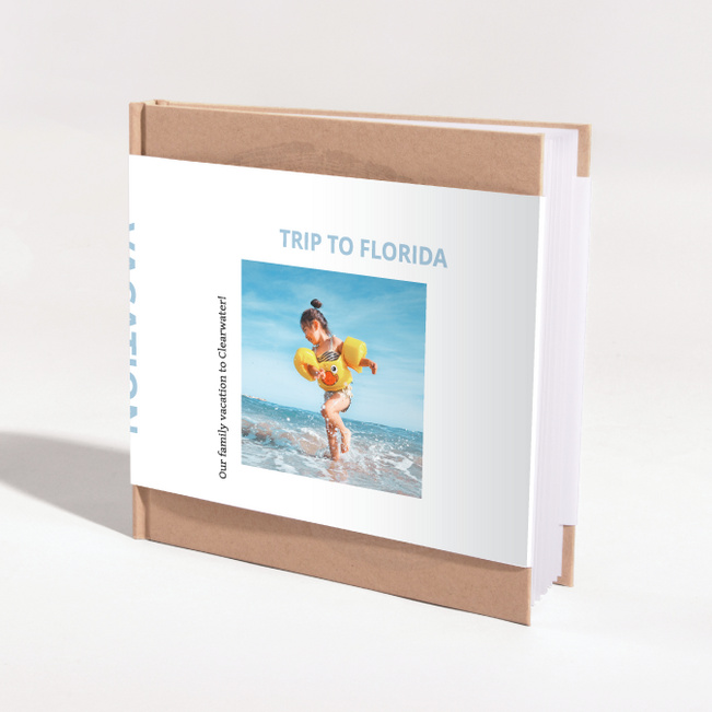 Hardcover Layflat Simply Photo Travel Album