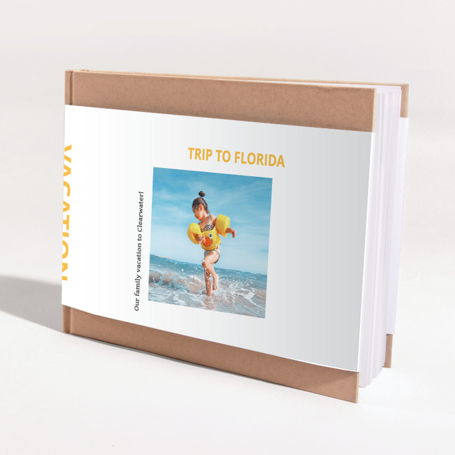 Hardcover Layflat Simply Photo Travel Album