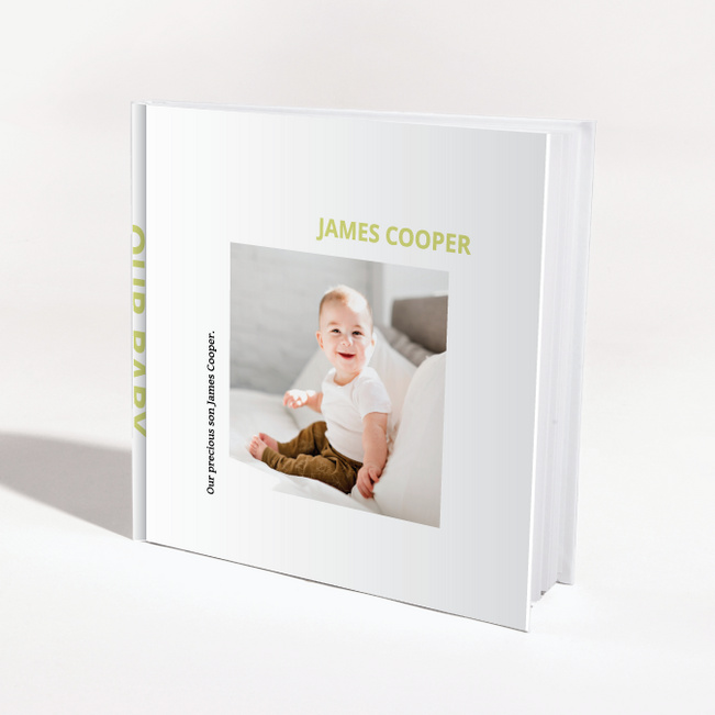 Hardcover Editorial Photo Baby Photo Album