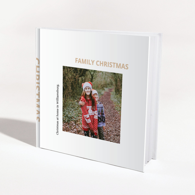 Holiday Photo Keepsake, Personalized Christmas Photo Album, Holiday Sharing  Photo Book, Hand-beaded Snowflake, 5x7, Picture Book 