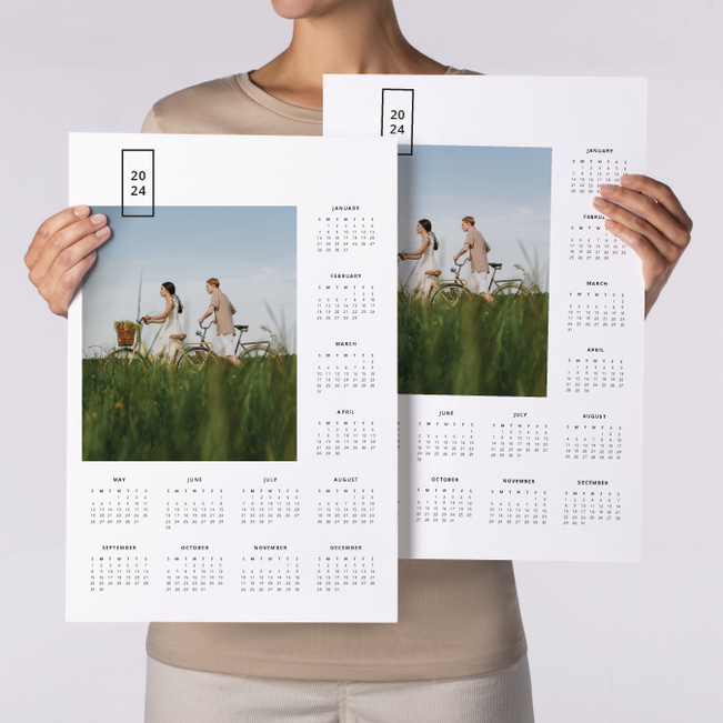 Modern Calendar Poster Paper Culture