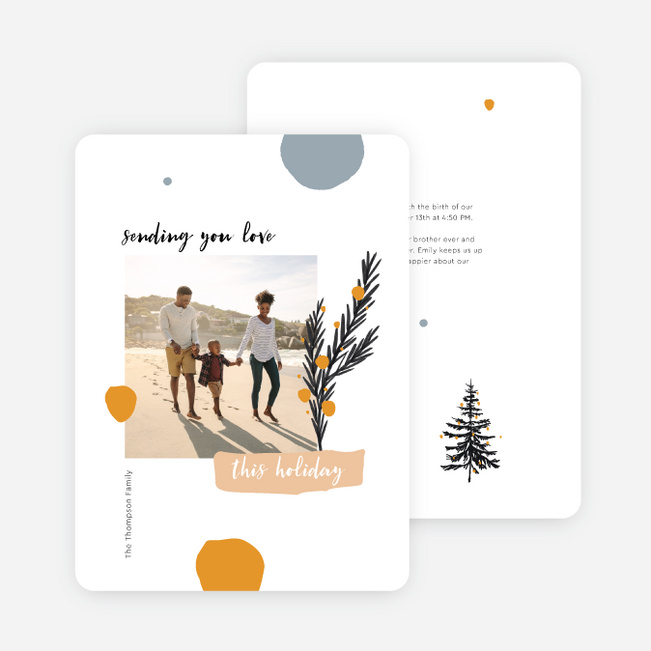 Season of Gratitude Holiday Cards and Invitations - Multi