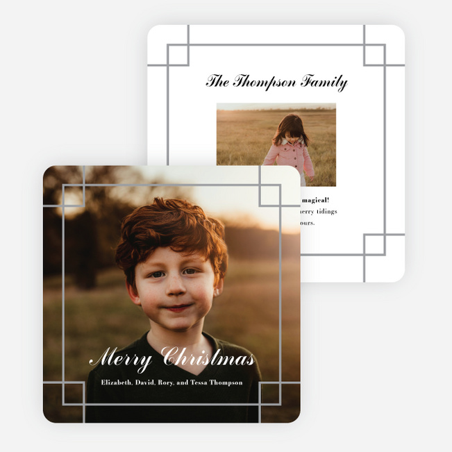 Hearth & Home Christmas Cards - White