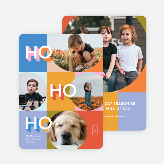 Wordly Wishes Holiday Cards and Invitations - Multi