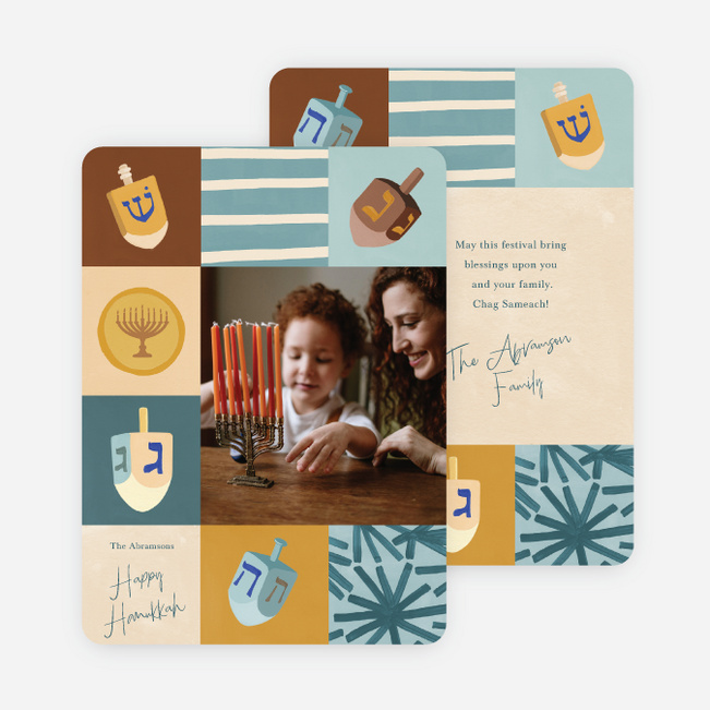 All Spun Up Hanukkah Cards - Multi