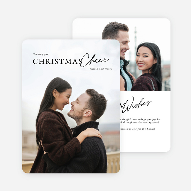 Cheer Far & Wide Christmas Cards - White