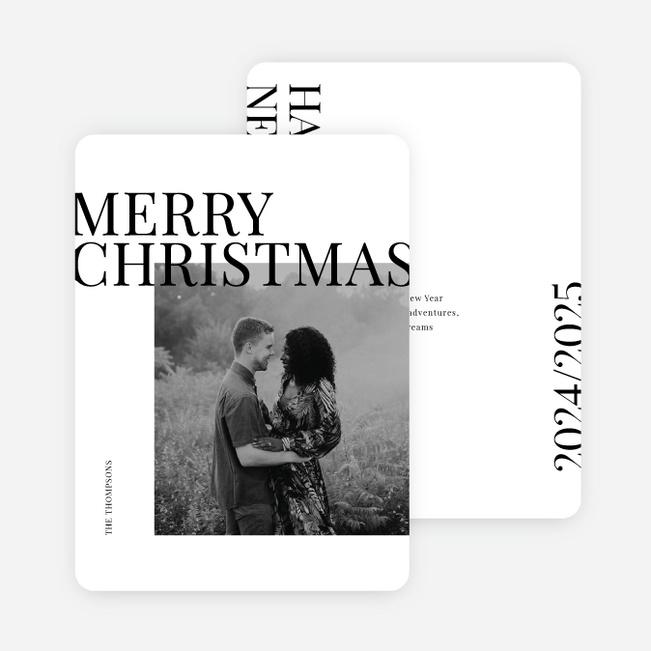 Everything Bright Christmas Cards - White