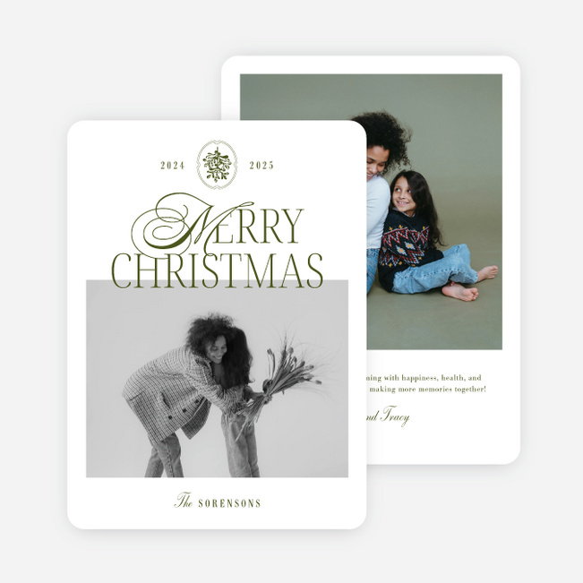 Whimsical Tales Christmas Cards - White