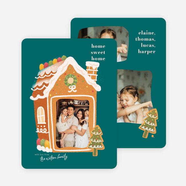 Ginger-ly Festive Holiday Cards and Invitations - Multi