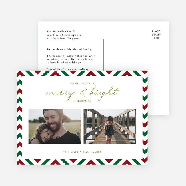 Timeless Frame Christmas Cards - Multi